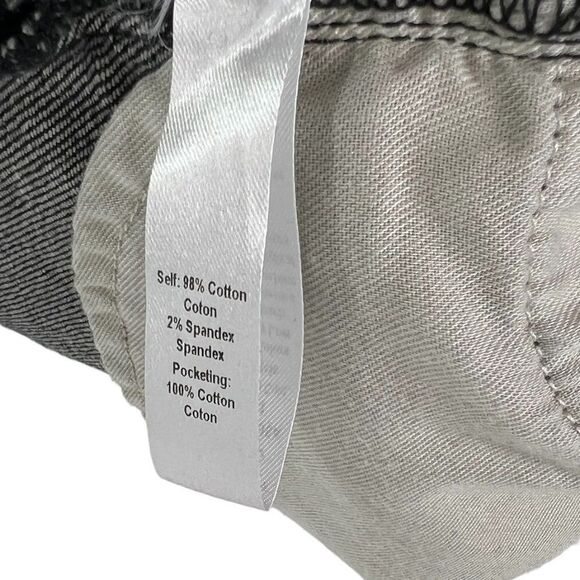 Marissa Webb WHITNEY Gray Stone Washed Corset Style High Rise Pleated Jeans 25 - Picture 10 of 11